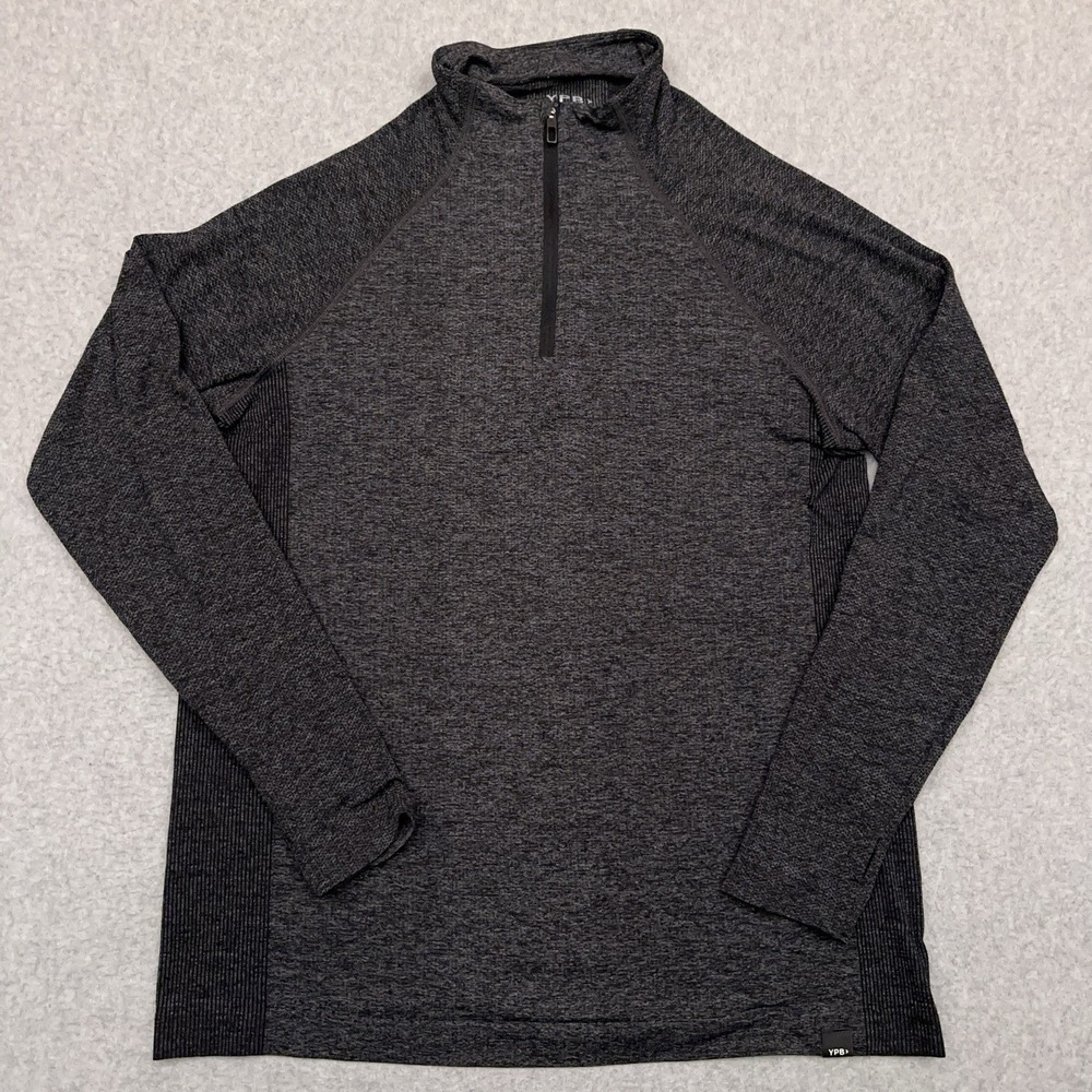 Abercrombie & Fitch YPB Your Personal Best 1/4 Zip Pullover Womens Small Running